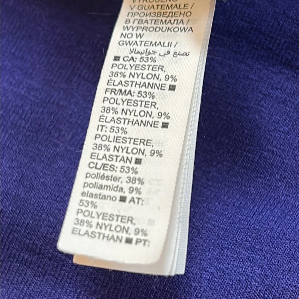 Athleta Blue Zip Up | L